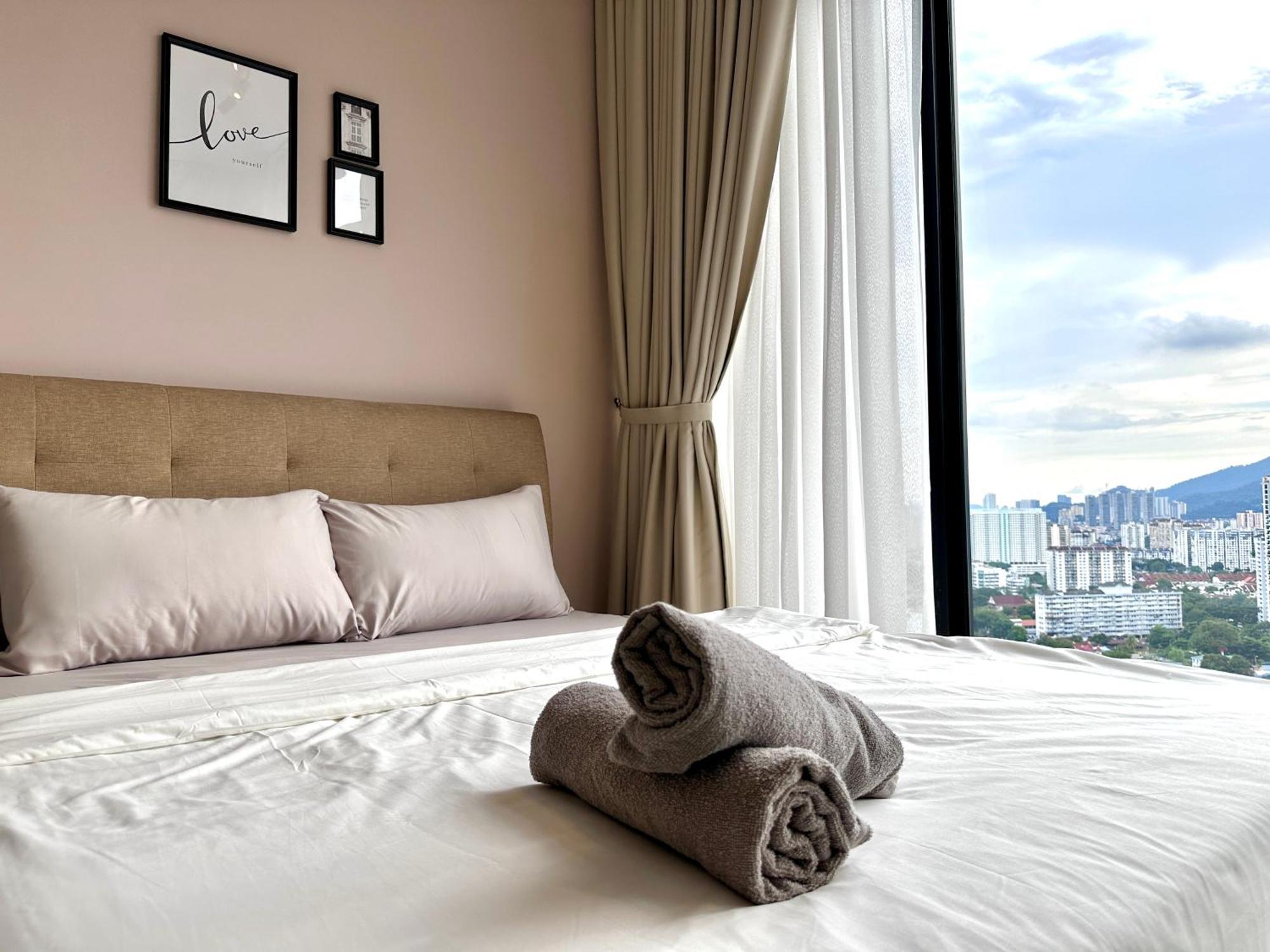 New 2Br Georgetown Warm And Lovely Homestay 10Pax-无敌美景两房民宿 Beacon Executive Suite Buitenkant foto