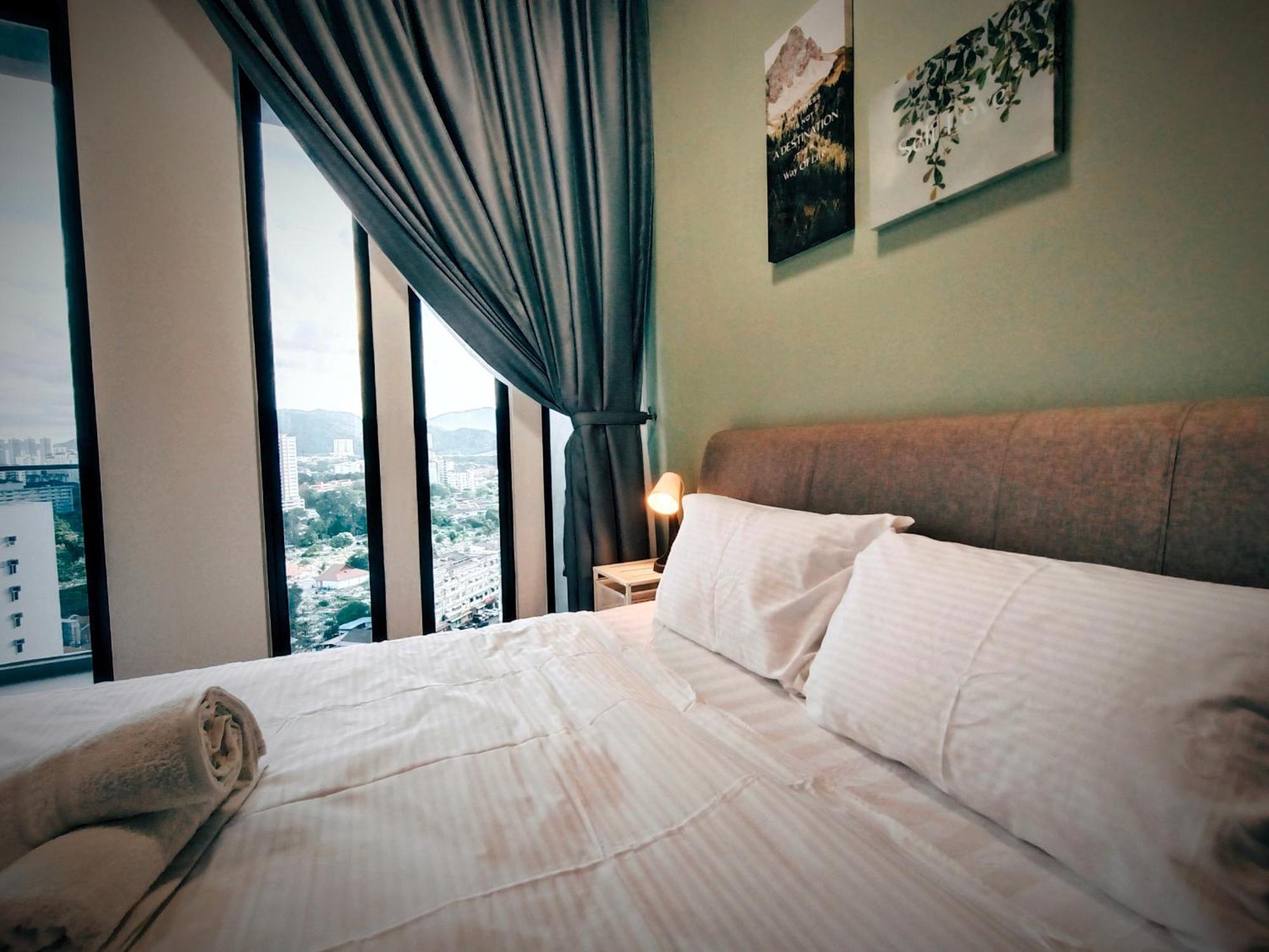 New 2Br Georgetown Warm And Lovely Homestay 10Pax-无敌美景两房民宿 Beacon Executive Suite Buitenkant foto