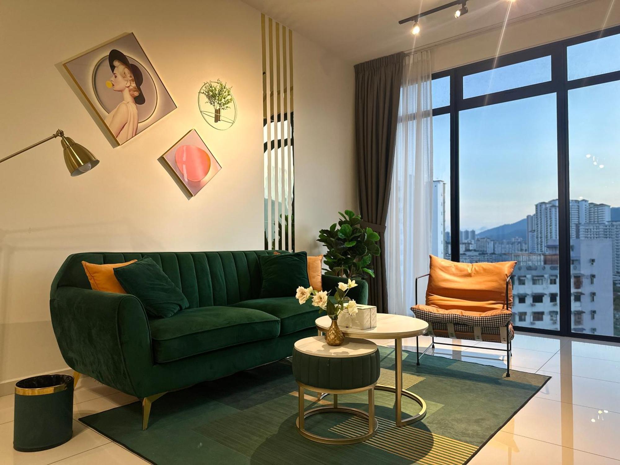 New 2Br Georgetown Warm And Lovely Homestay 10Pax-无敌美景两房民宿 Beacon Executive Suite Buitenkant foto