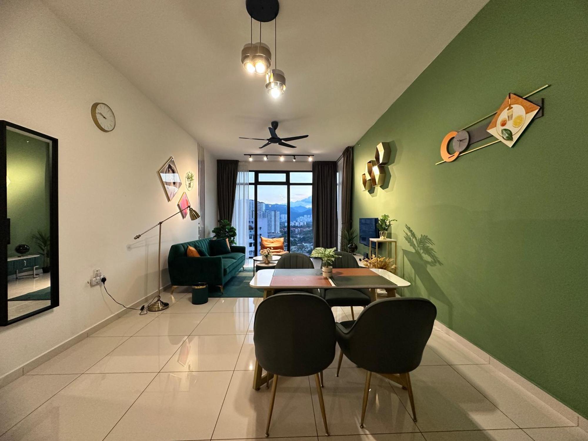 New 2Br Georgetown Warm And Lovely Homestay 10Pax-无敌美景两房民宿 Beacon Executive Suite Buitenkant foto