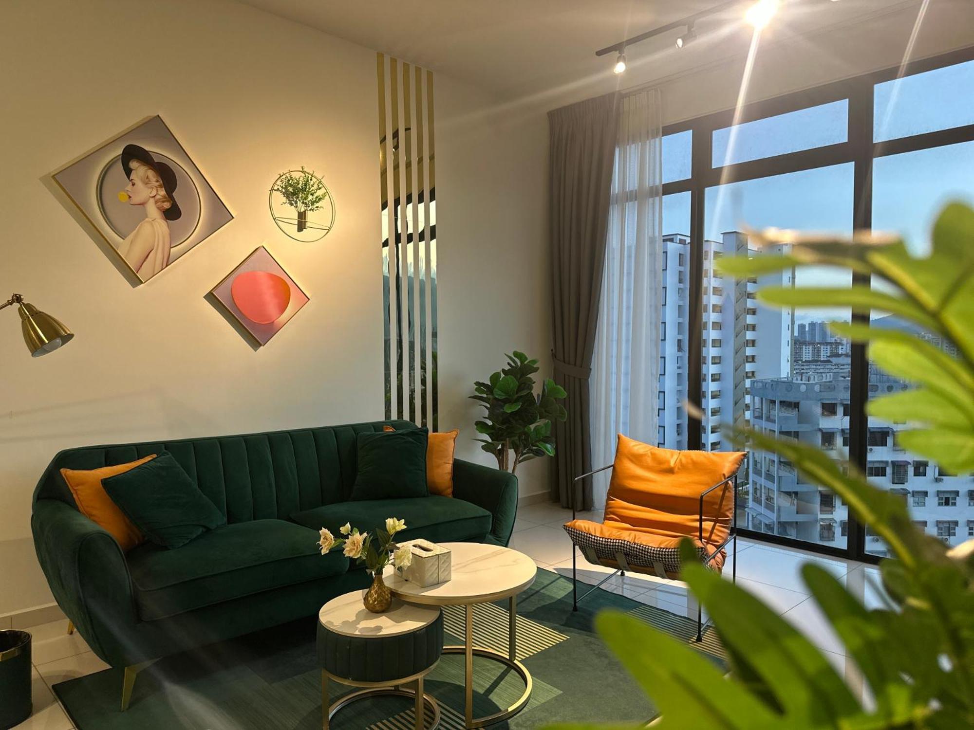 New 2Br Georgetown Warm And Lovely Homestay 10Pax-无敌美景两房民宿 Beacon Executive Suite Buitenkant foto