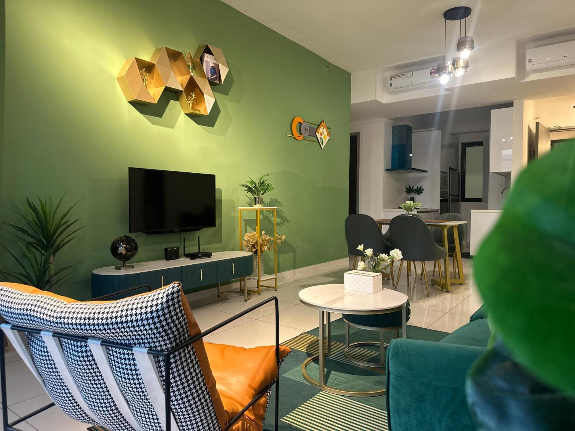 New 2Br Georgetown Warm And Lovely Homestay 10Pax-无敌美景两房民宿 Beacon Executive Suite Buitenkant foto