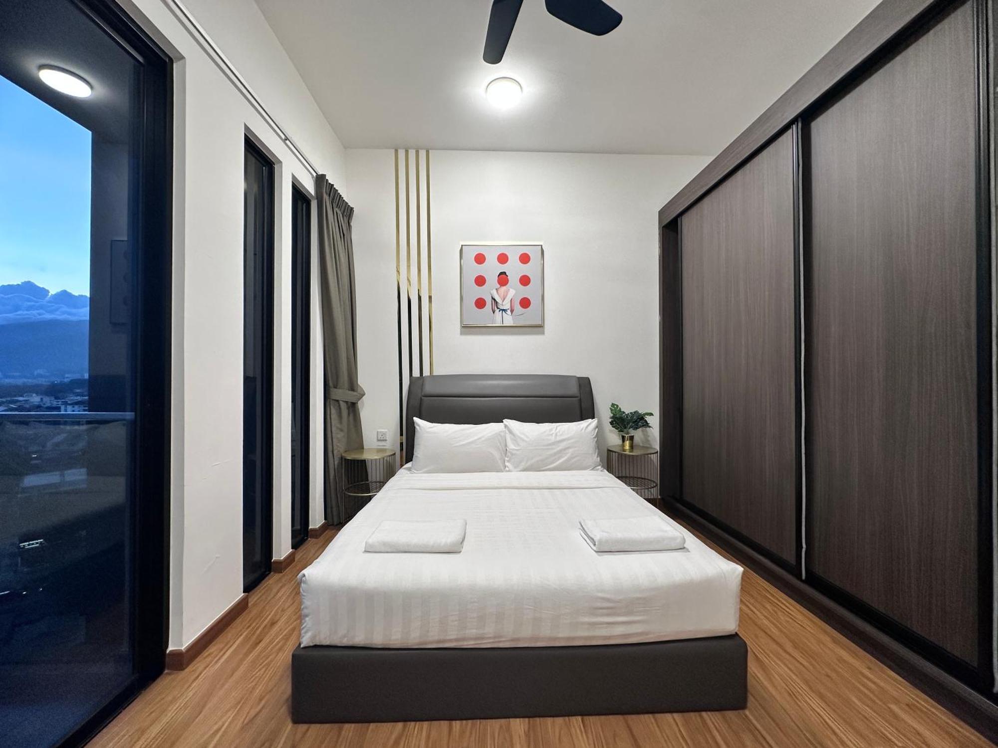 New 2Br Georgetown Warm And Lovely Homestay 10Pax-无敌美景两房民宿 Beacon Executive Suite Buitenkant foto